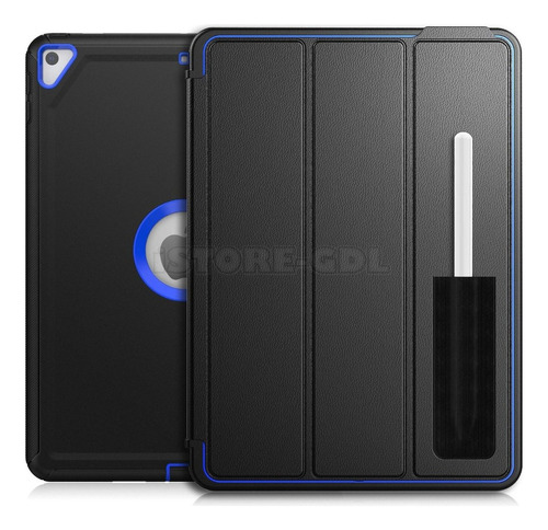 Funda Uso Rudo Magnético Para iPad 7 8 9 A2602 A2197 A2270