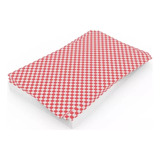 Papel Parafinado Blanco Rojo Hamburguesas 36cmx40cm X 5 Kg