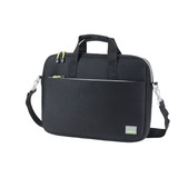 Porta Laptop American Tourister Snap Max Color Negro Diseño De La Tela Liso