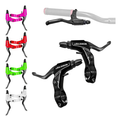 Palanca De Freno Mtb Bicicleta Aluminio Color Negro | MercadoLibre
