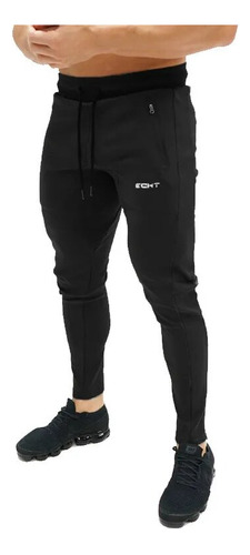 Pantalones Tipo Jogger De Otoño Con Cremallera Lateral Y Bol