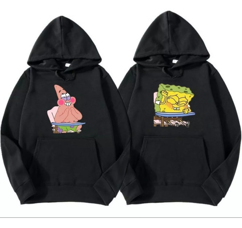 Duo Sudaderas Bob Esponja Y Patricio, Para Amigos, Parejas