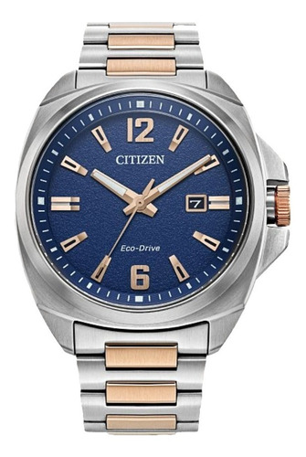 Citizen Edicott Zafiro Blue Dial  Aw1726-55l  