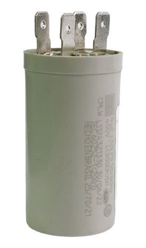 Capacitor Weg Permanente 4uf 400v Terminal Duplo