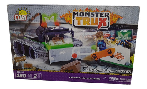 Monster Truck Destructor- Bloques Para Armar- Cobi 20053