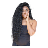 Peruca Front Lace Cacheada -gringa-bio Fibra -com Baby Hair 