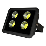 Refletor Led 400w Holofote Ip66 Prova D'água Com Lente Bivolt Suporte Super Resistente Iluminação Grandes Áreas Cor Da Carcaça Preto Cor Da Luz Branco-frio 110v 220v (bivolt)