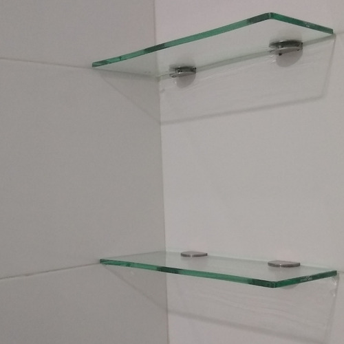 Repisa Para Baño, Soporte Acero Inox - 40cmx15cm