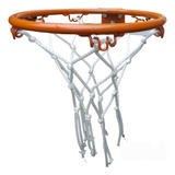 Aro De Basquet N°3 (23 Cm) De Hierro Macizo Con Red 