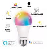 Lampada Inteligente Rgb Wifi Smart Google Alexa Colorida 15w