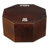 Caixa Cajon Acústica Snare Tamanho 12/6 Cores Cor Do Casco Tabaco