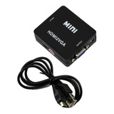 Convertidor Conversor Hd A Vga Activo Usb Video Audi Mi Htec