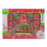 Juego De Te Para Niñas Mod. Tinplate Tea Set