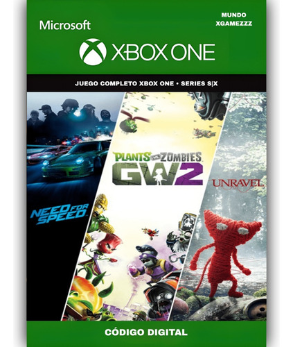 Paquete Familiar Ea 3 Juegos Xbox One - Series