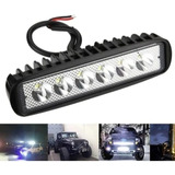 Una Exploradora 6 Led Lineal 4000lum Moto/carro Luz Blanca