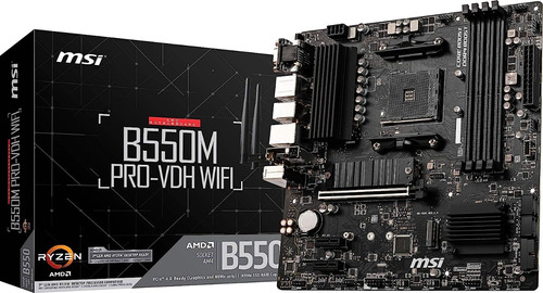 Motherboard Msi B550m Pro-vdh Wifi Ddr4 Am4