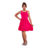 Vestido Infantil Verão Soltinho Moda Juvenil Blogueira Luxo
