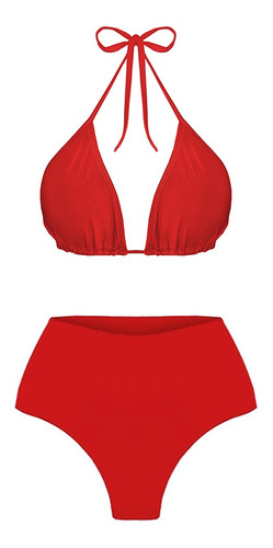 Conjunto Busto Cortininha Com Tanga Básica Hot Pents