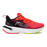 Tênis Masculino Fila Racer Spider Cor Coral/preto/lima - Adulto 45 Br