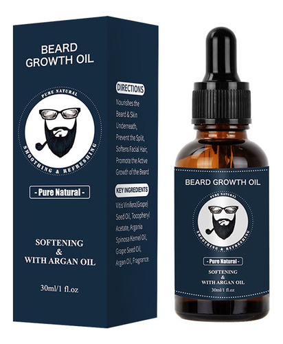 Aceite Para Barba Masculino 30 G/unidad