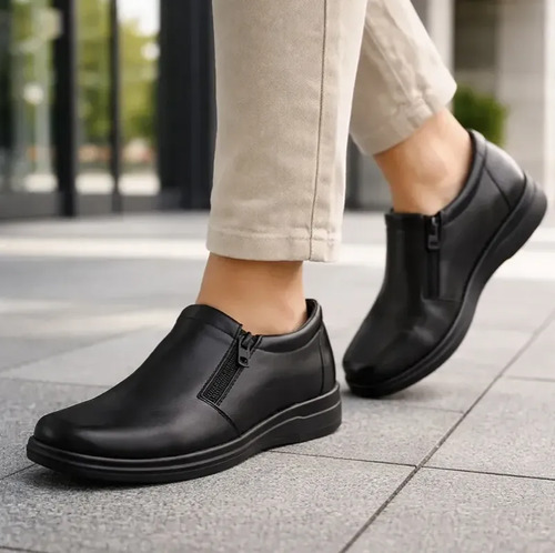 Tenis Zapatos Mujer Confort Cómodos Negros Aona