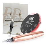 Biomaser P90 Dermografo Para Tatuagem E Micropigmentação Cor Rose