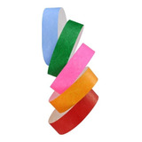 Pulseras Tyvek Lisas Evento Fiesta Vip Boliche Acceso X 1200