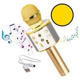 Microfono Karaoke Bluetooth Inalambrico Parlante Efectos