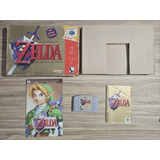 The Legend Of Zelda Ocarina Of Time N64 Original Big Box