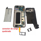 Placa Peças Samsung A5 A520 2017 -placa C Conector Quebrado