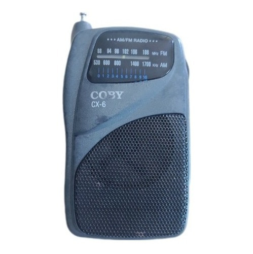 Radio Portátil Am-fm Coby Cx-6 De Bolsillo, Leer Descripción