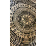 Manta Mandala India 100% Algodón Calidad Diseño Decorativa 