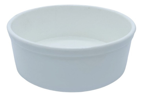 Cazuela Recta Dip Con Borde 12x4 Cm Melamina Plastico X36u