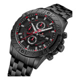 Reloj Naviforce Luxury Business Elegant Con Correa De Acero