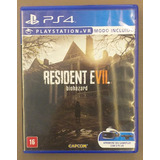 Jogo Resident Evil 7 - Biohazard Ps4 - Mídia Fisica (usado)