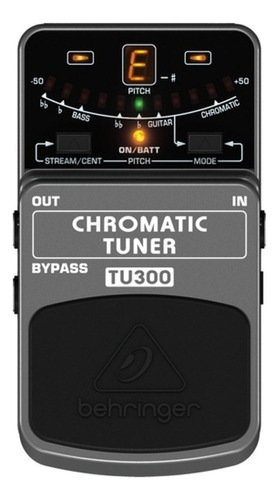 Behringer Tu300 Pedal Afinador Chromatic Tuner