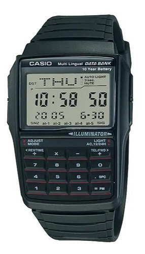 Relogio Casio Masculino Calculadora Digital Preto Original