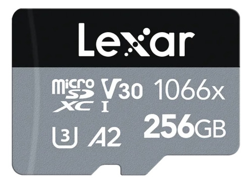 Sd Profesional Lexar 1066xx - 256 Gb Alta Velocidad 160 Mb/s