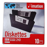 Diskettes Imation. Usa. 3.5 W Hd 1.44 Mb Caja X 10 Unidades