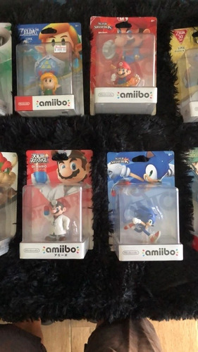 Amiibos The Legend Of Zelda, Super Mario Bros, Smash Bros...