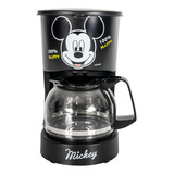 Cafetera Kalley 4 Tazas Mickey Mouse K-dmcm4n Negro