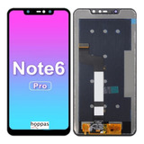 Display Frontal Tela Touch Lcd Para Xiaomi Note 6 Pro S/aro