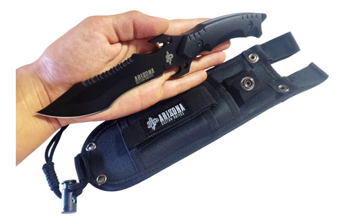 Cuchillo Táctico Arizona Survival Comando Forces Ba81 Funda 