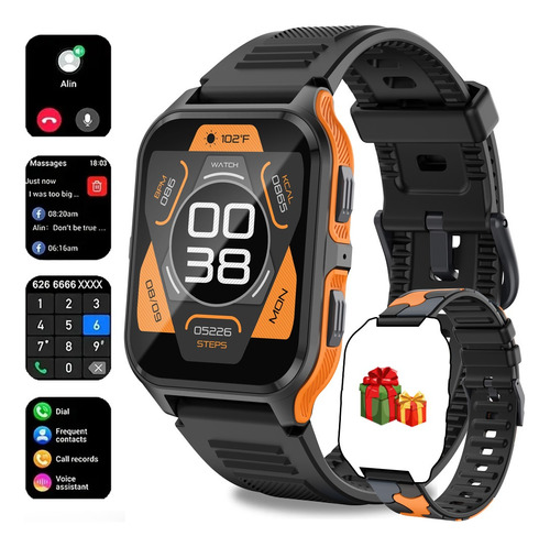 Reloj Inteligente Bluetooth Call Sport Para Hombre