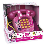 Telefone Foninho Sonoro Minnie Elka Brinquedos