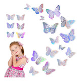 72pzs Mariposas Decoraciones 3d Cuartos Vinilos Pared Hueco2