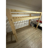 Cama Alta De Madera M&r