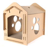 Caja De Cartón De Papel Para Gato Tickler Scratcher Scratche