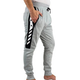 Pantalón Buzo Hombre. Forro Polar. Jogger Slim Fit. Parches