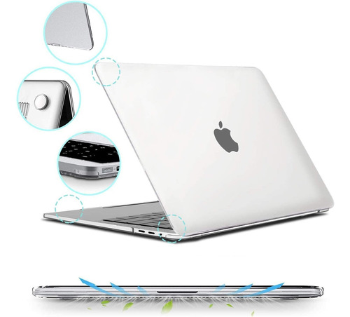 Carcasa Case Para Macbook Trasparente Todas Referencias